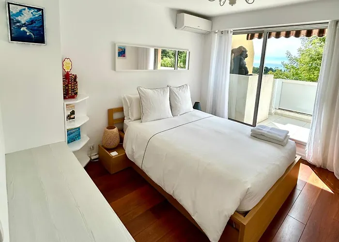 Appartement Luxe - 3 Pieces Avec Vue Mer, Piscine Et Tennis